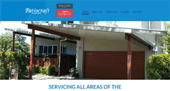 Desktop Screenshot of patiocraft.com.au